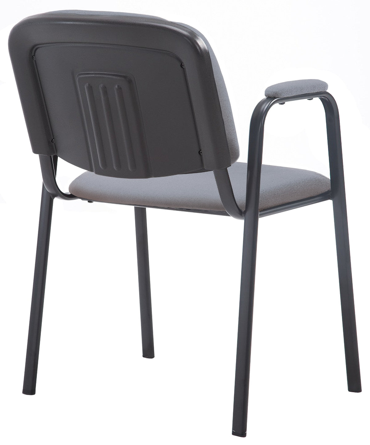 Stapelstoel Ken Pro Stof grijs grau