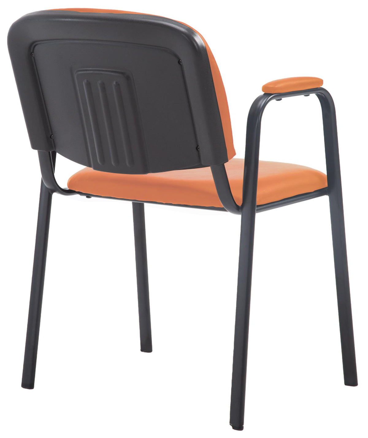 Stapelstoel Ken Pro Kunstleer oranje orange