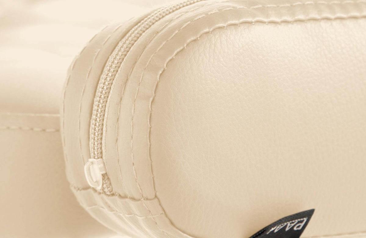 Barkruk Dublin creme,zwart creme