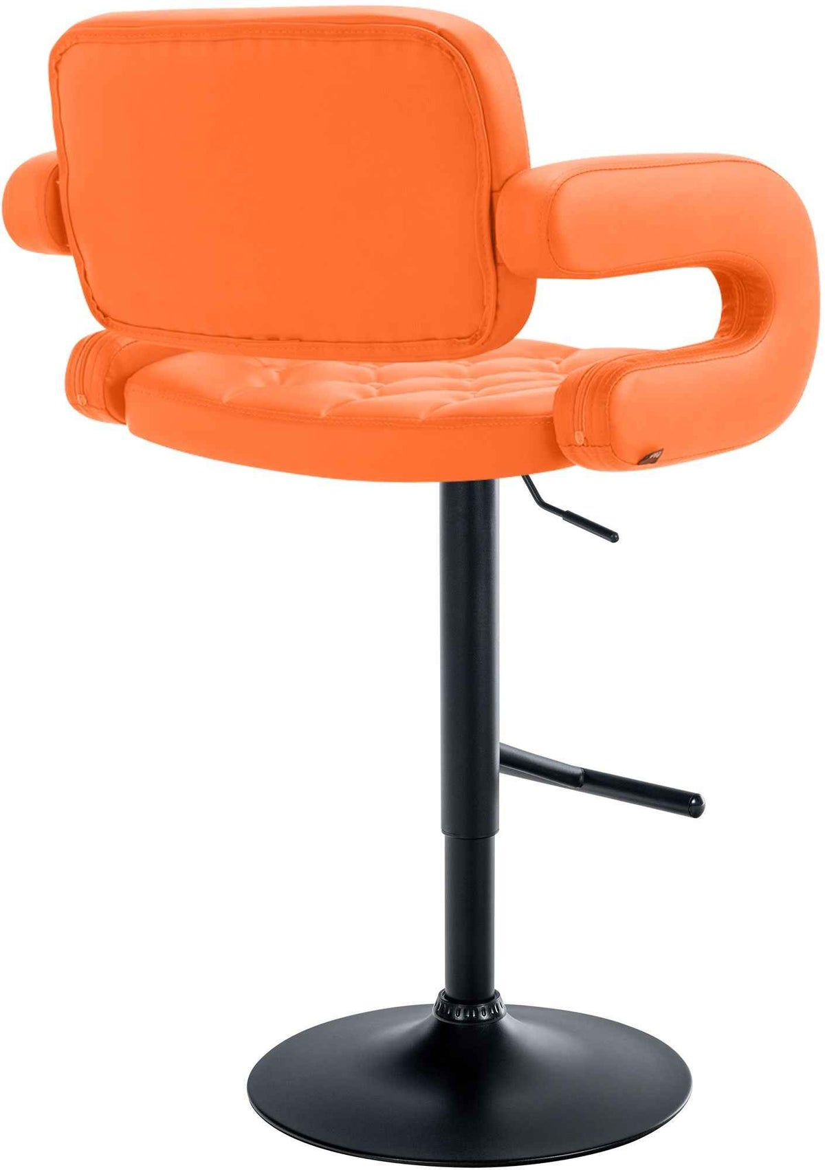 Barkruk Dublin oranje,zwart orange