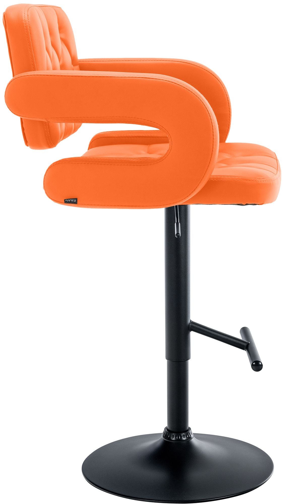 Barkruk Dublin oranje,zwart orange