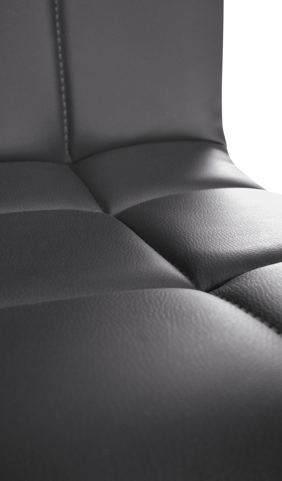 Lounger Palma Kunstleer zwart schwarz