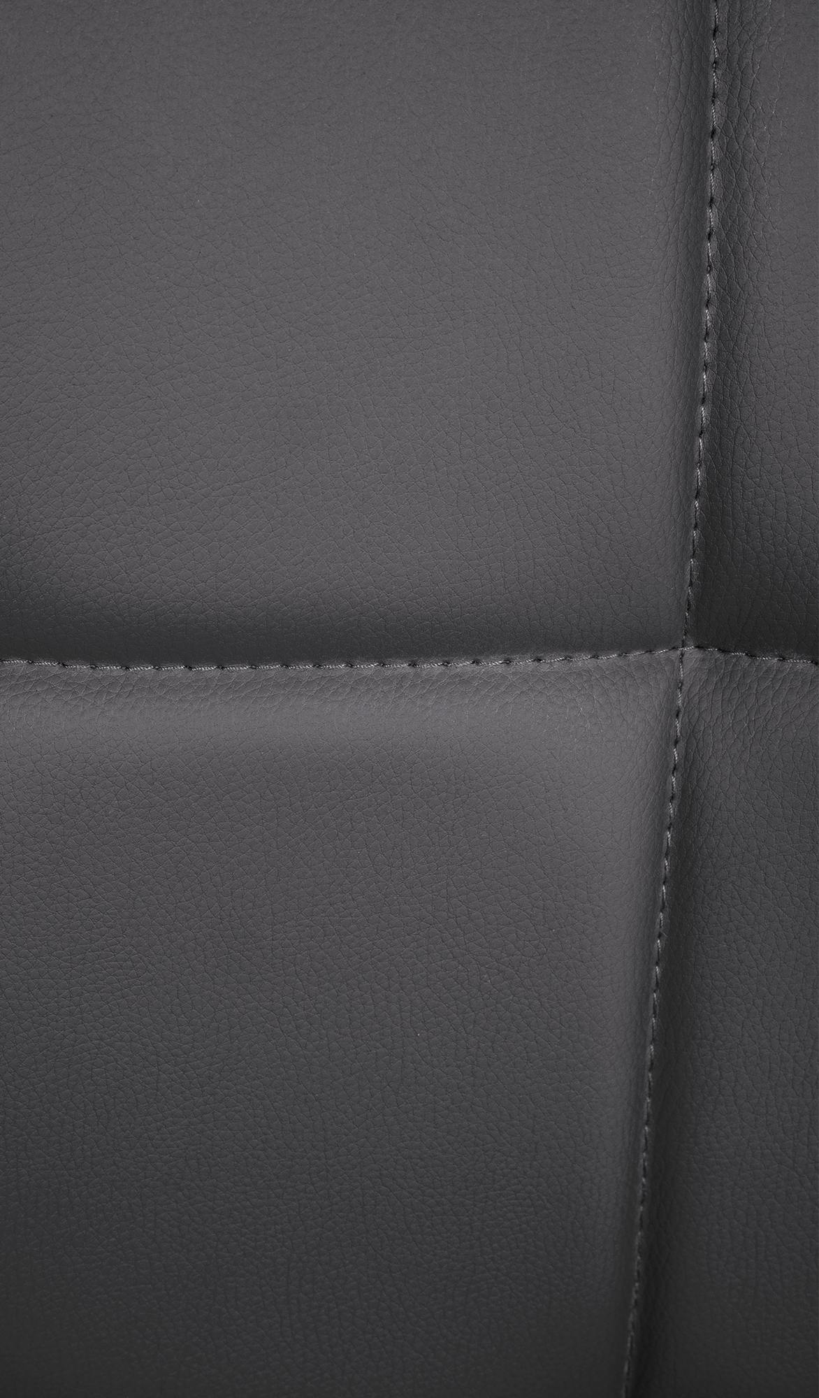 Lounger Palma Kunstleer zwart schwarz