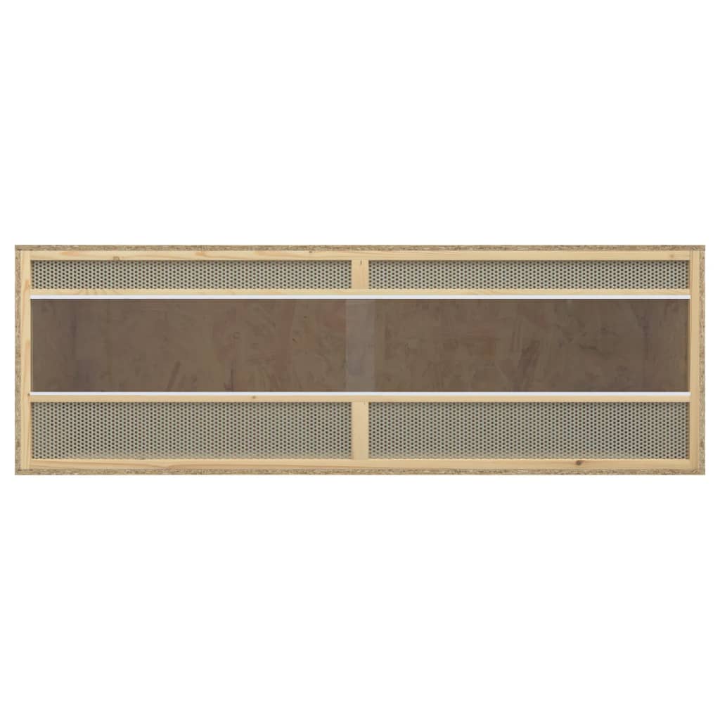 vidaXL Terrarium 100x47x47 cm bewerkt hout - Aashly