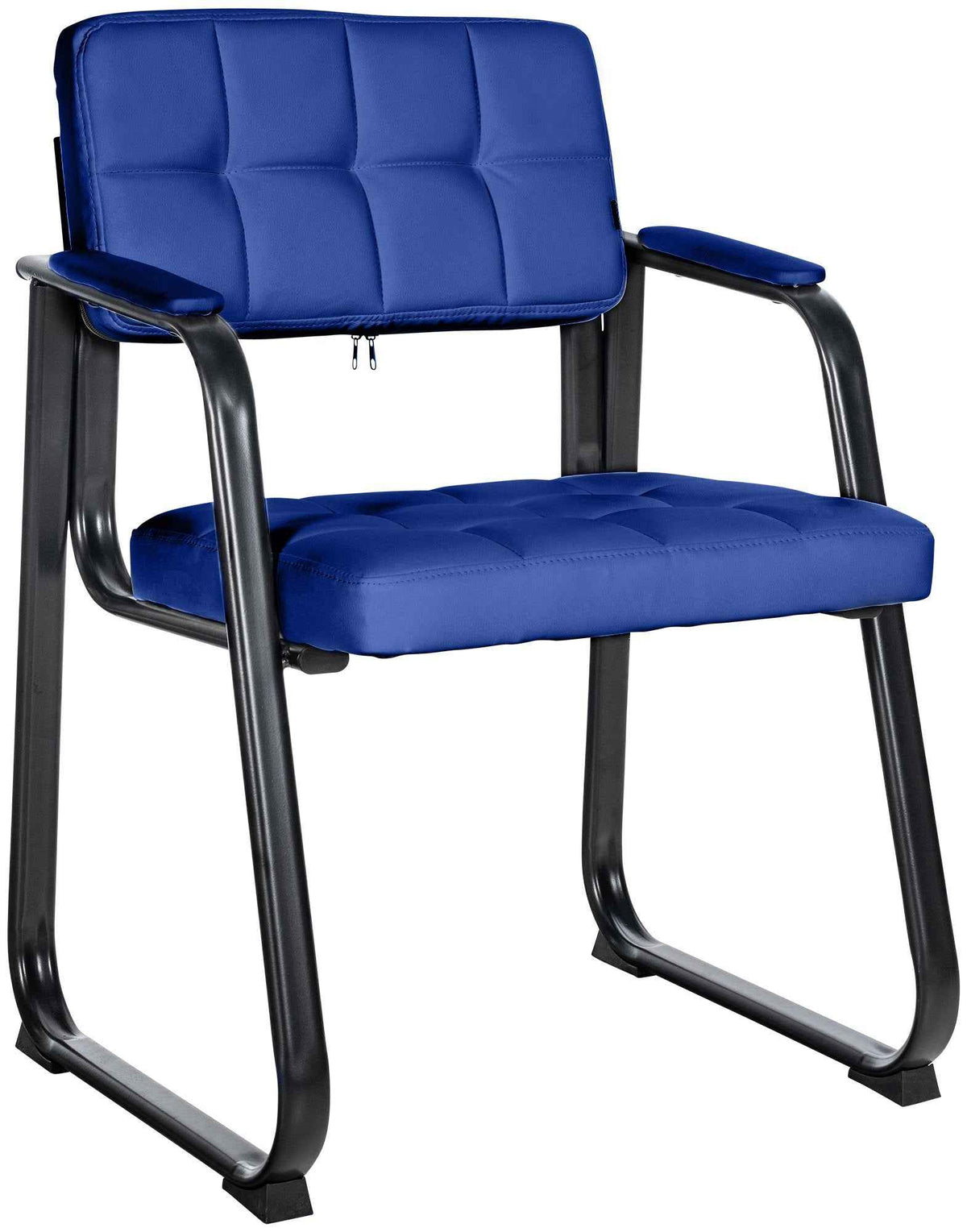 Bezoekersstoel Canada B Kunstleer blauw blau