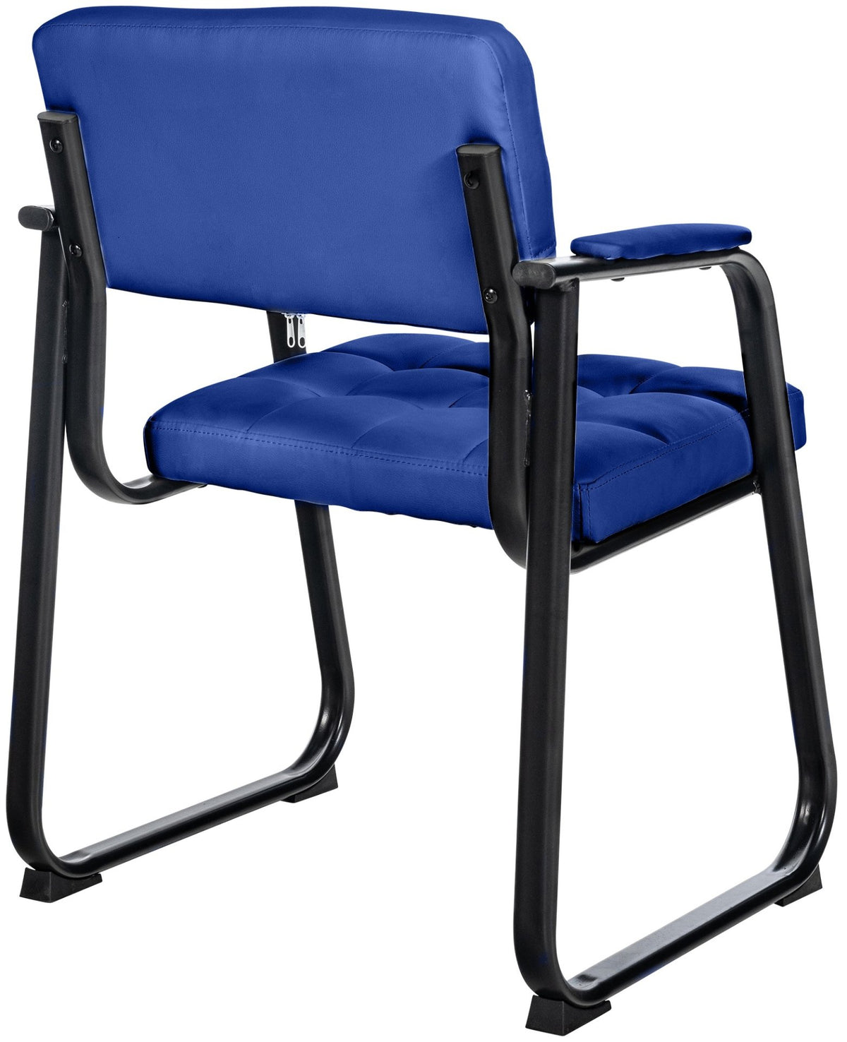 Bezoekersstoel Canada B Kunstleer blauw blau