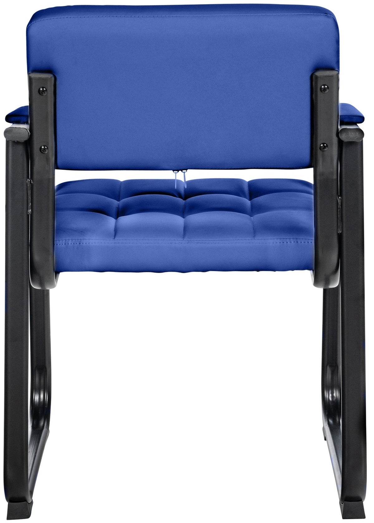 Bezoekersstoel Canada B Kunstleer blauw blau