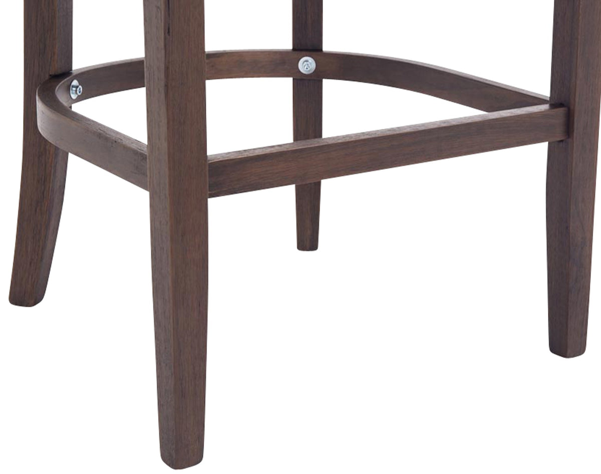 Barkruk Lakewood Stof Antiek donker taupe taupe