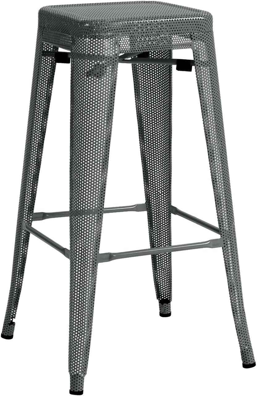 Barkruk Fletcher grijs grau