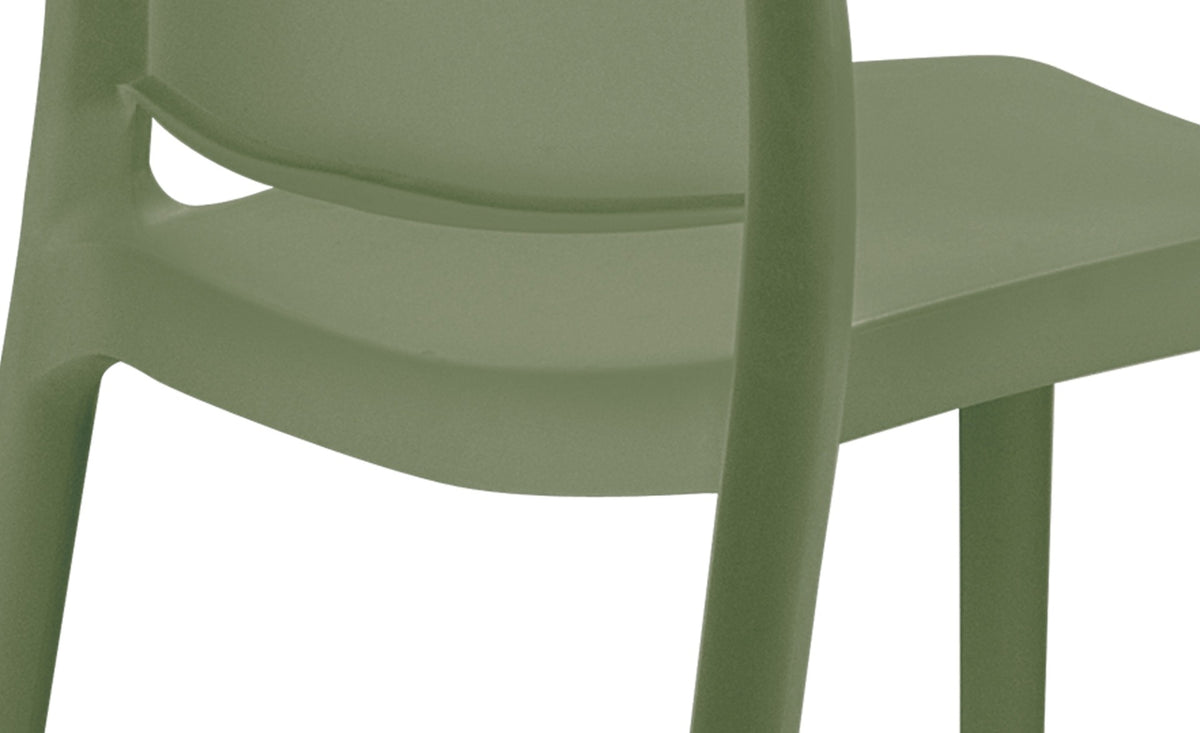 Set van 2 Maya Stoelen olijf oliv