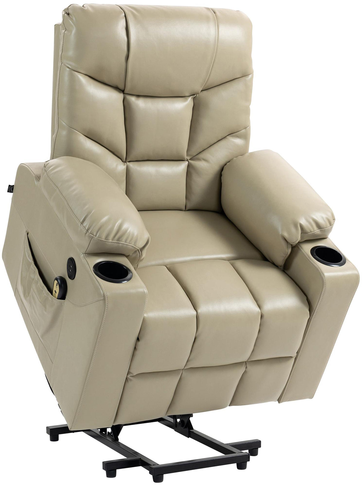 Fauteuil Andover Kunstleer,creme creme