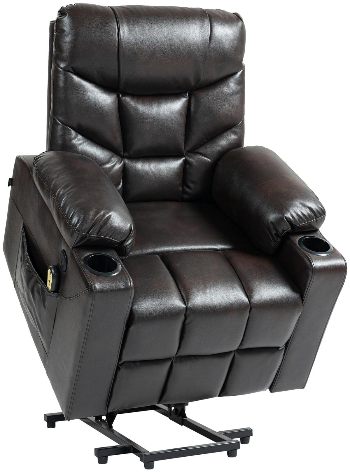 Fauteuil Andover Kunstleer,bruin braun