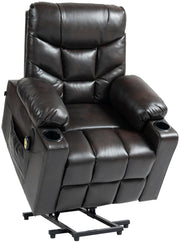 Fauteuil Andover Kunstleer,bruin braun