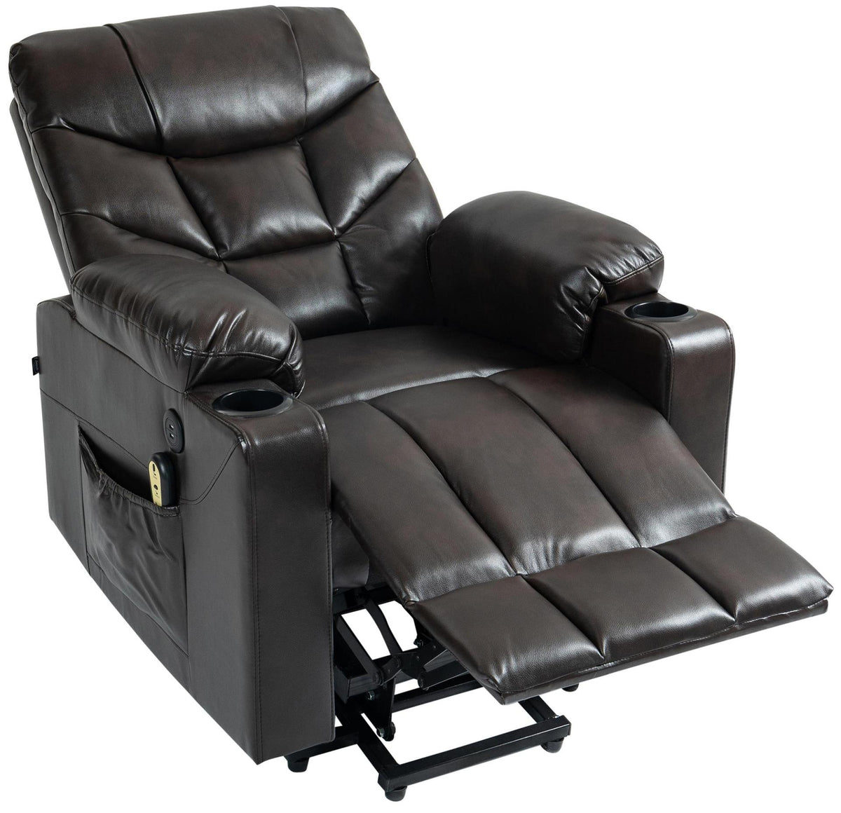 Fauteuil Andover Kunstleer,bruin braun