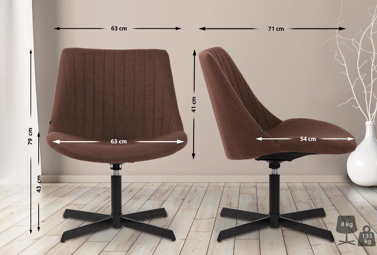 Lounger Granby bruin braun