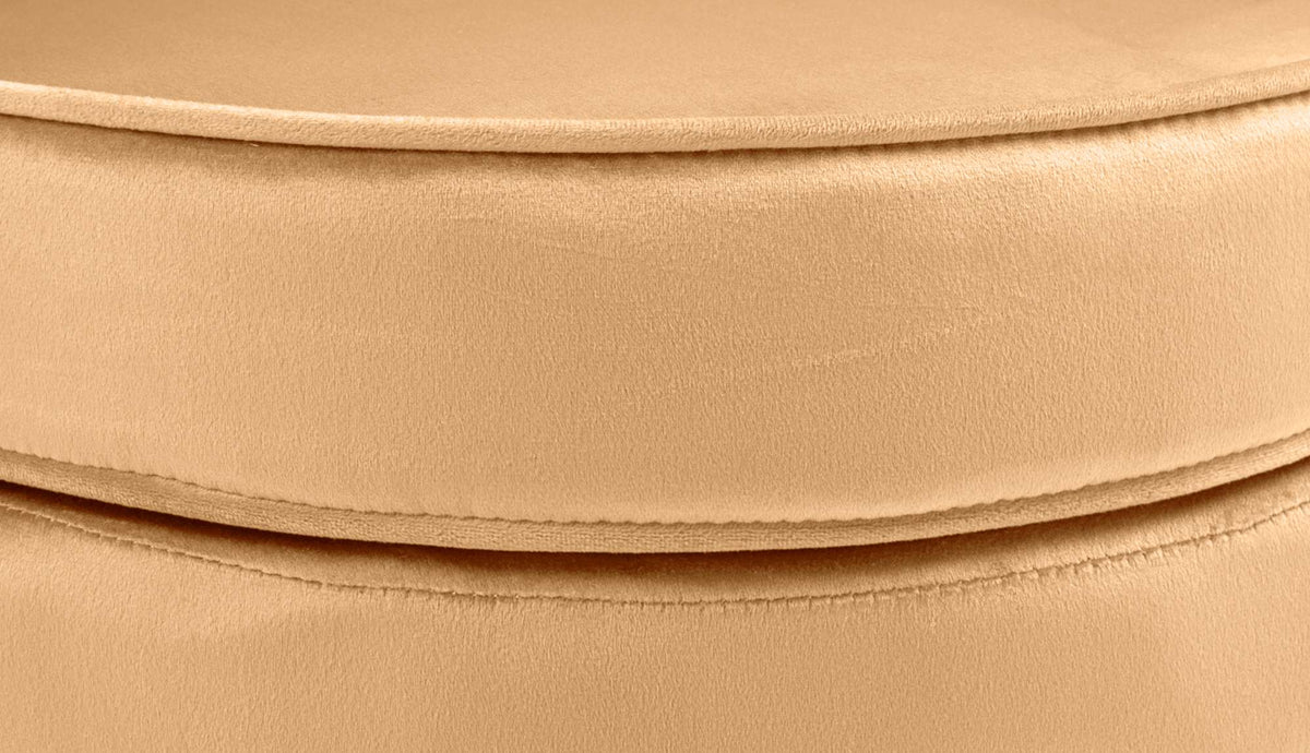 Fauteuil Rosita Fluweel geel gelb