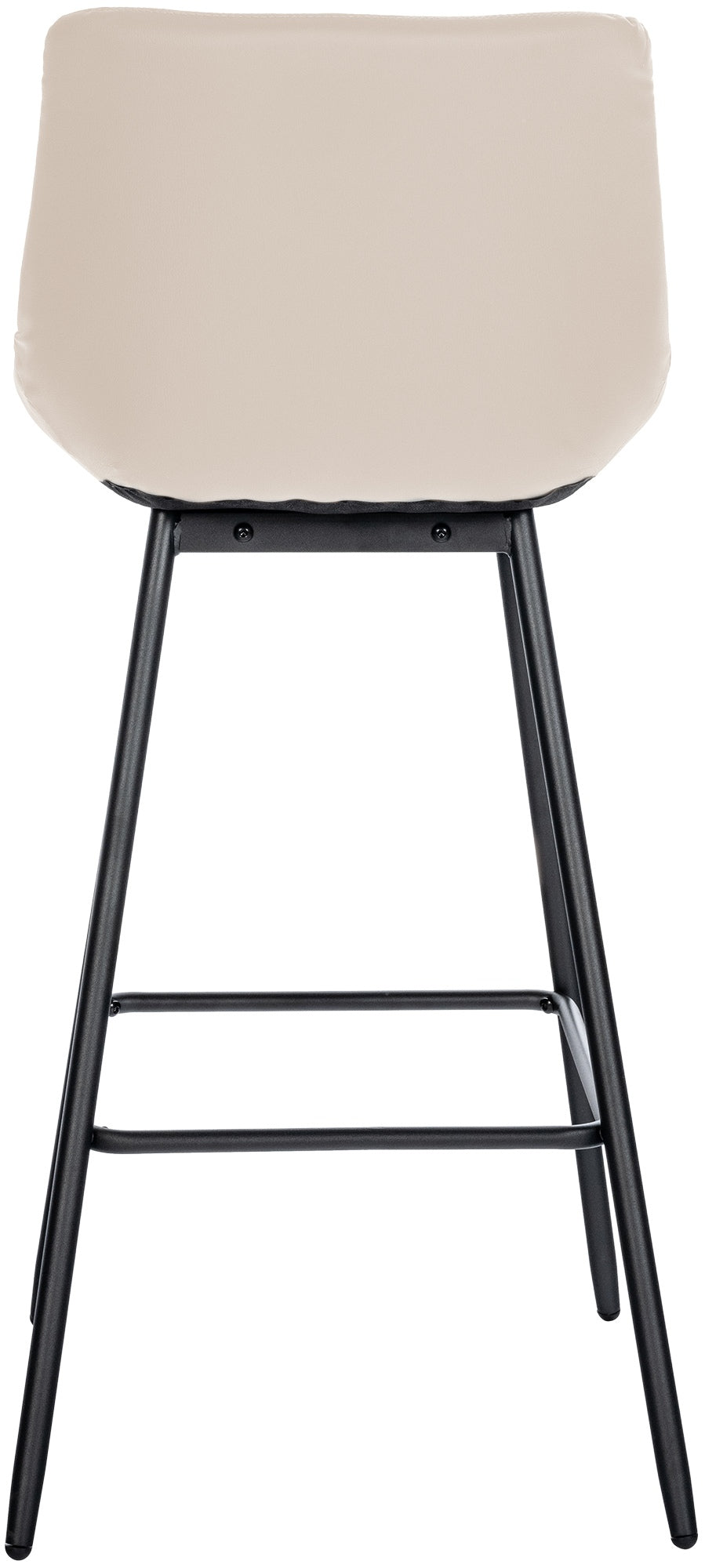 Barkruk Weston creme,Kunstleer creme