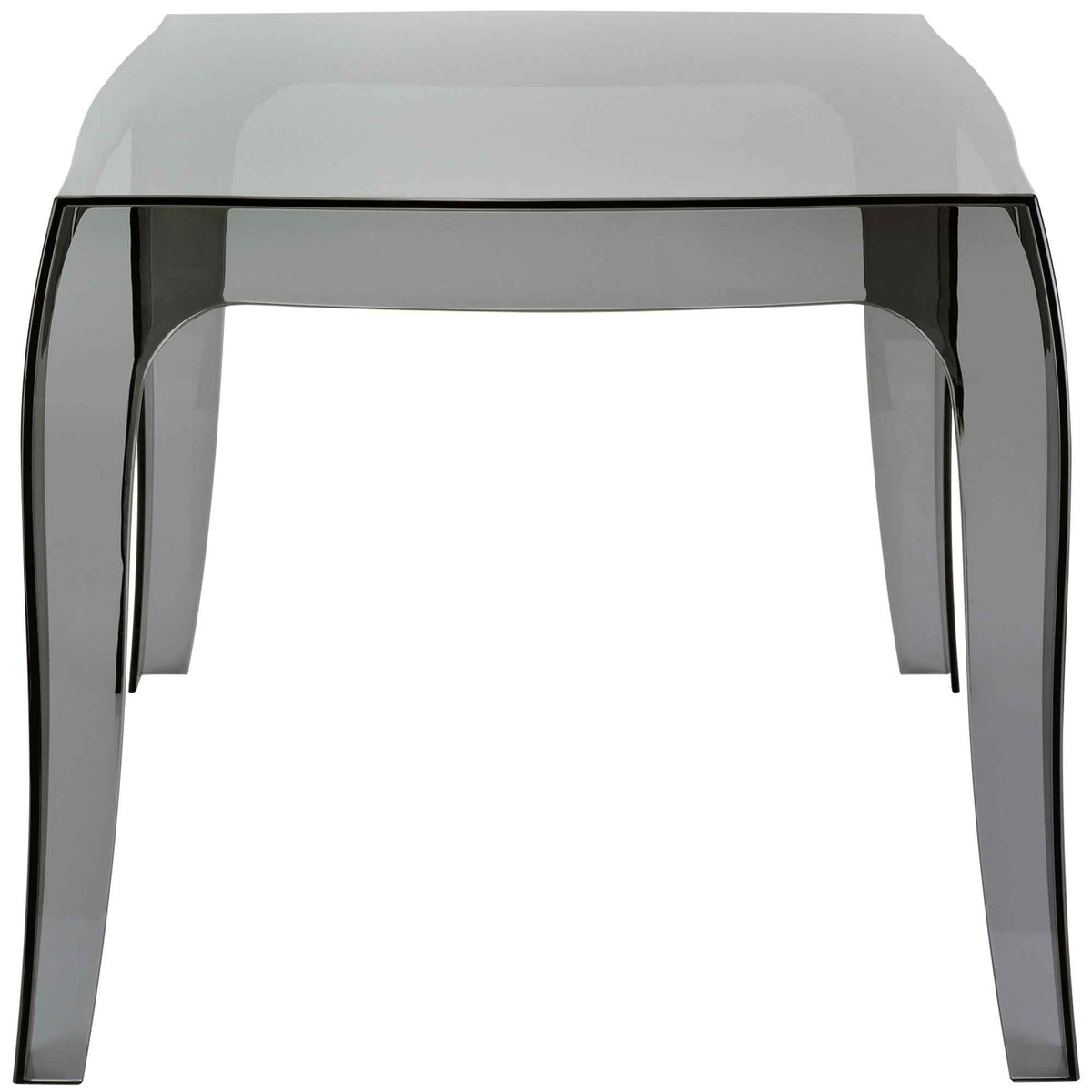 Bijzettafel Queen 50 x 50 cm zwart schwarz