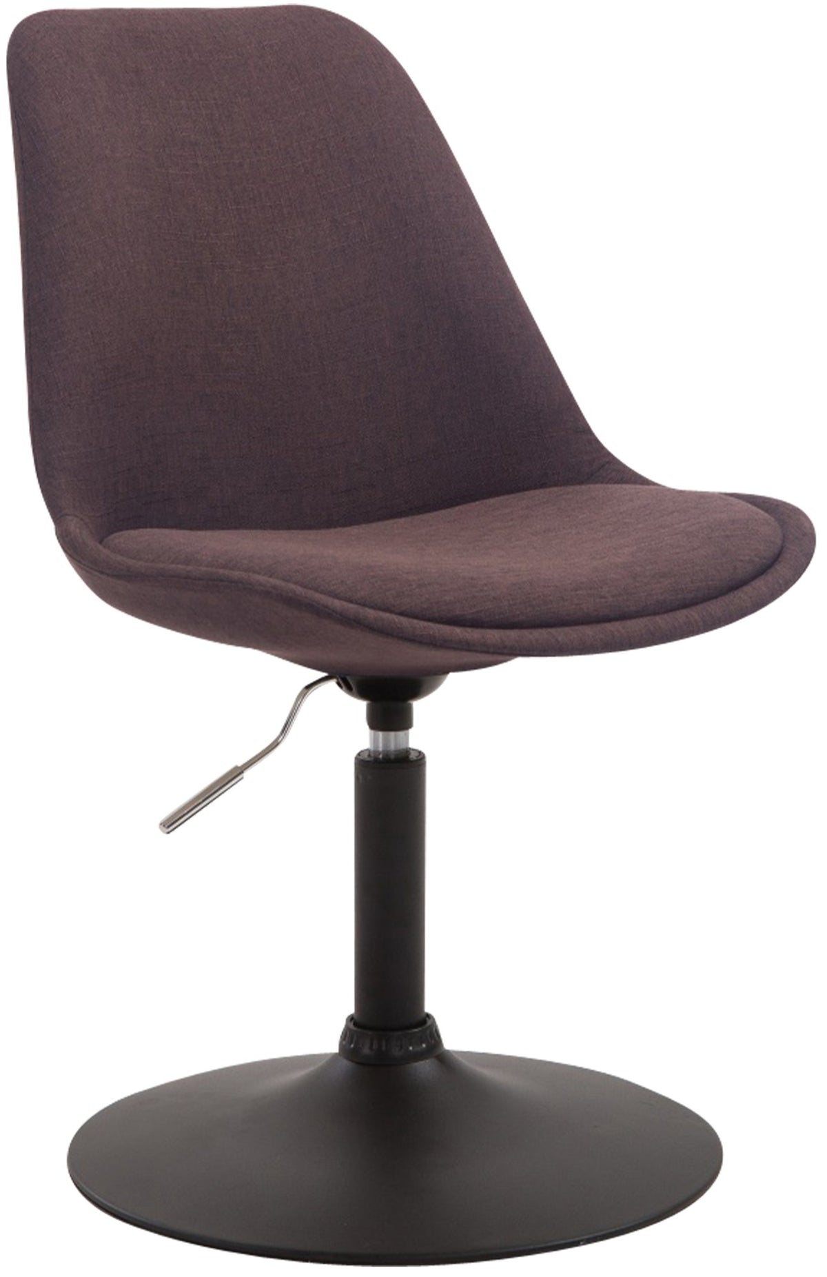Eetkamerstoel Maverick stof bruin,zwart braun