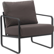 Fauteuil Manea bruin,Kunstleer braun