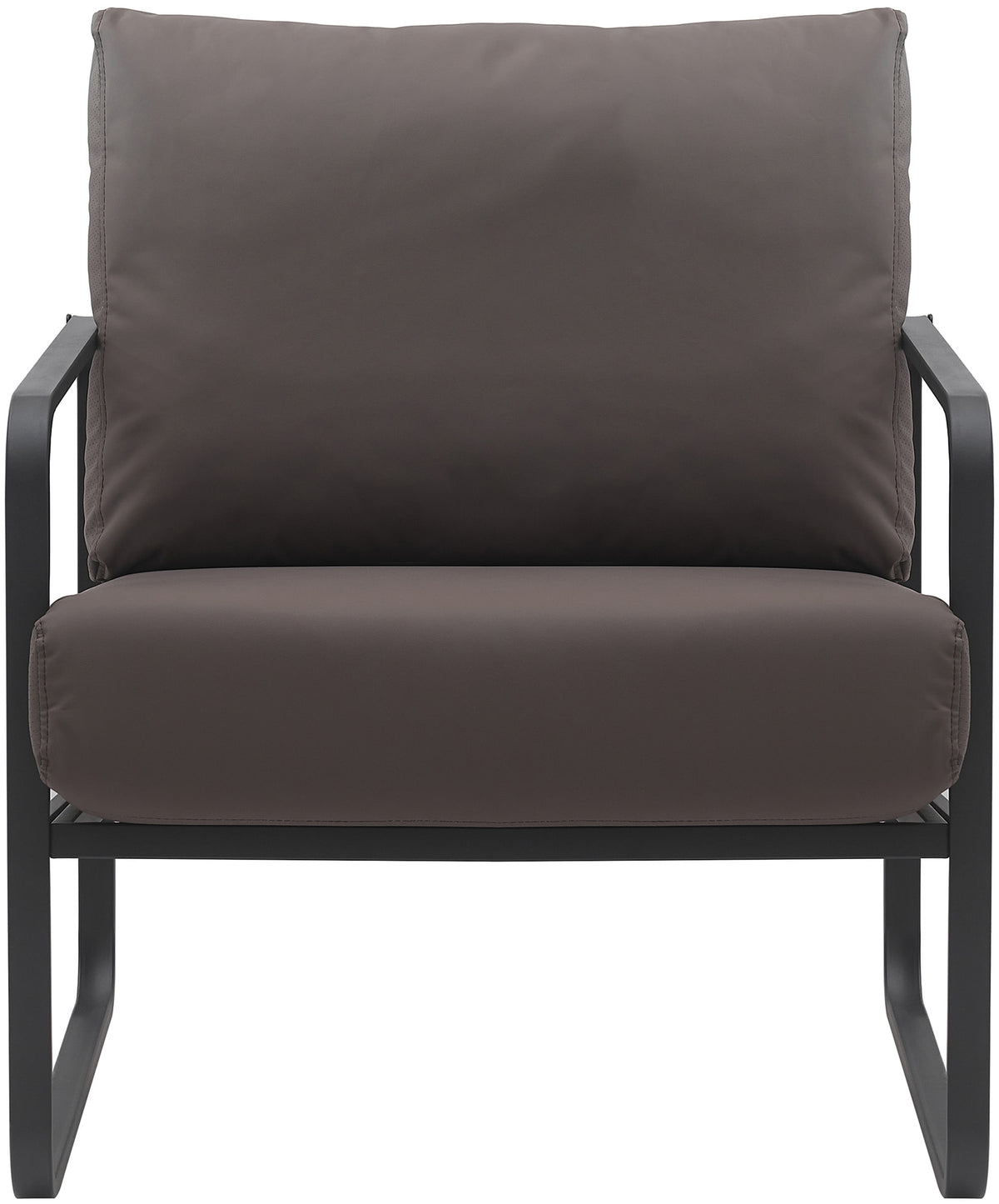 Fauteuil Manea bruin,Kunstleer braun