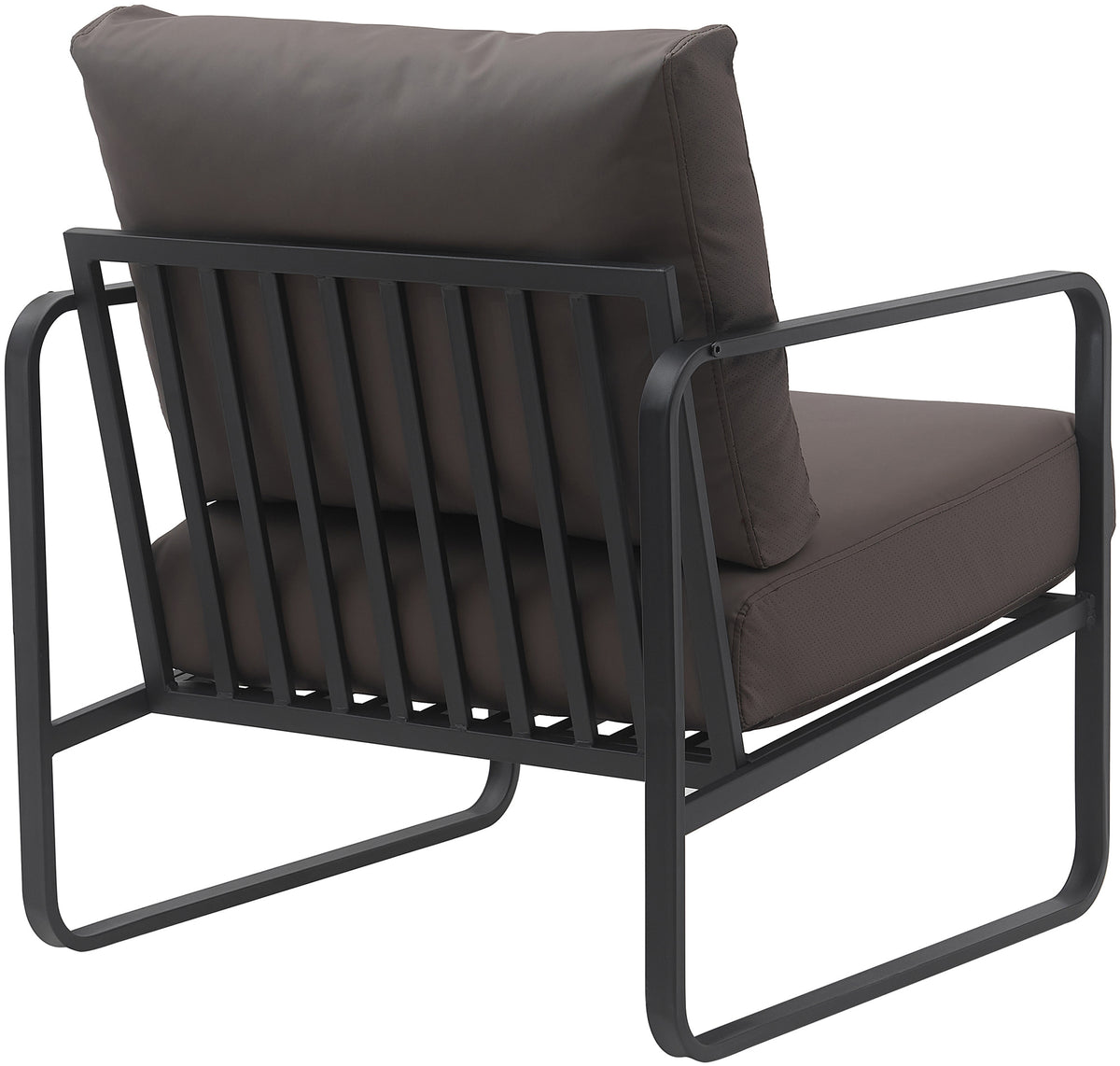 Fauteuil Manea bruin,Kunstleer braun