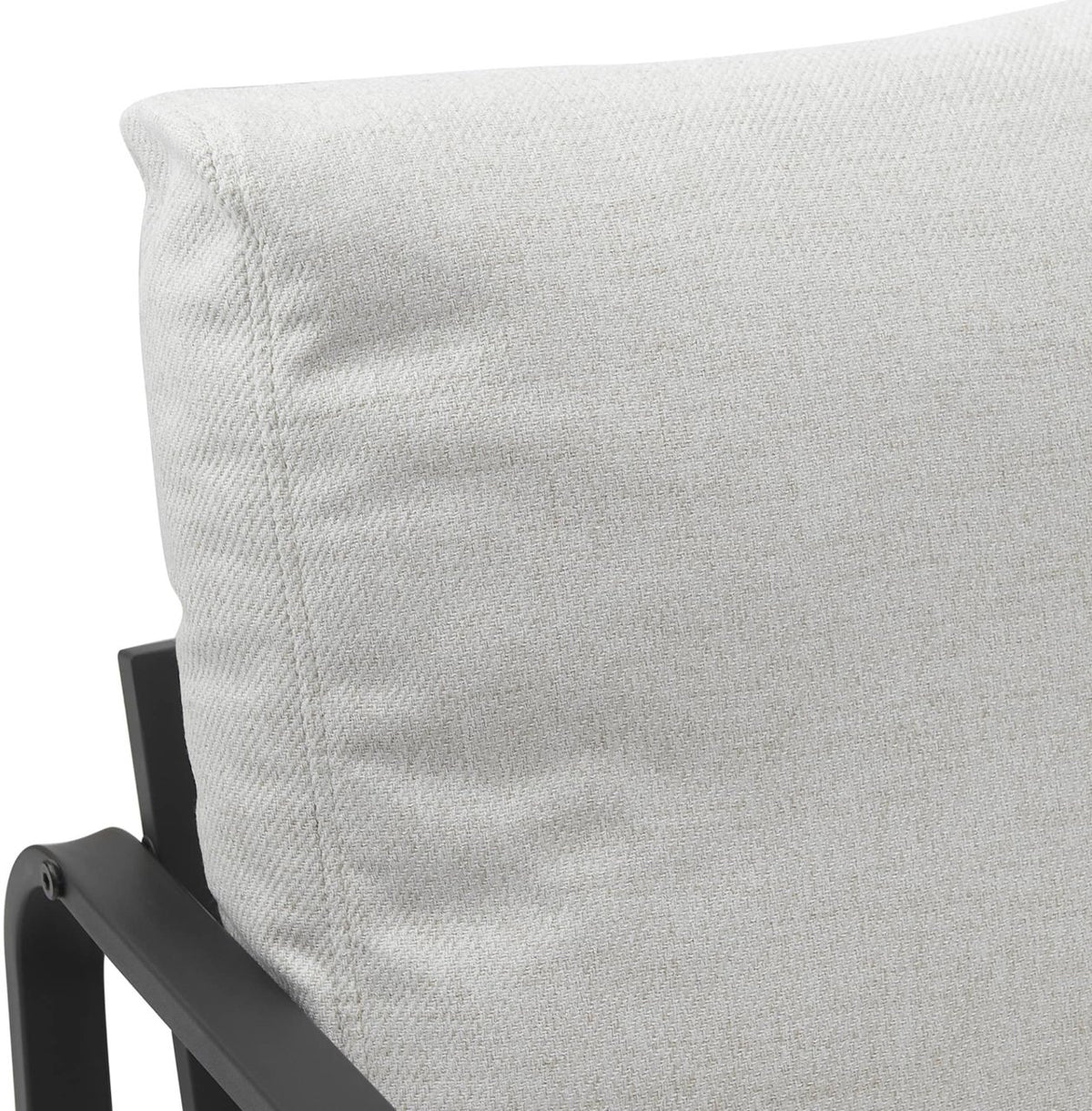 Fauteuil Manea creme,Stof creme
