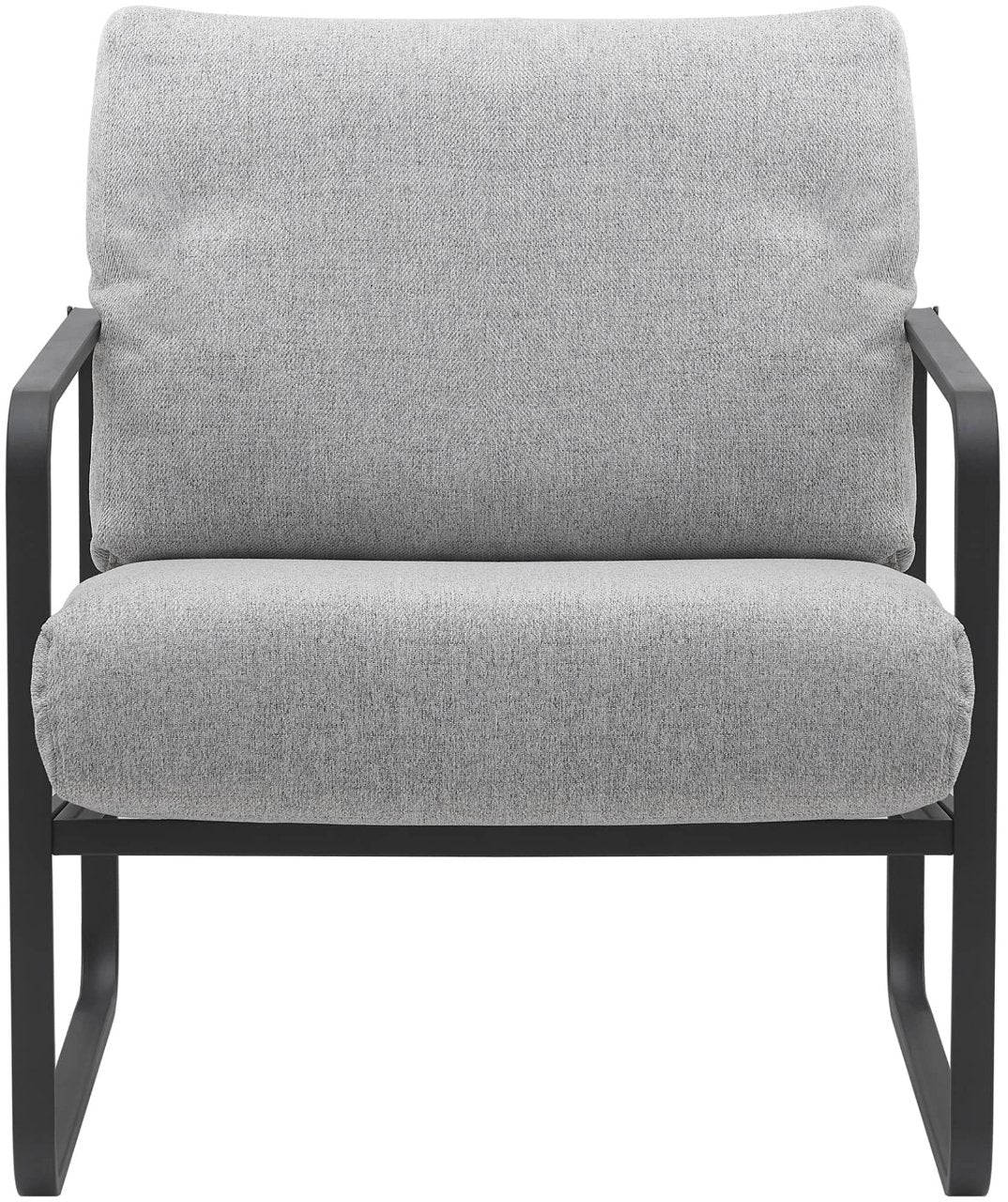 Fauteuil Manea licht grijs,Stof hellgrau
