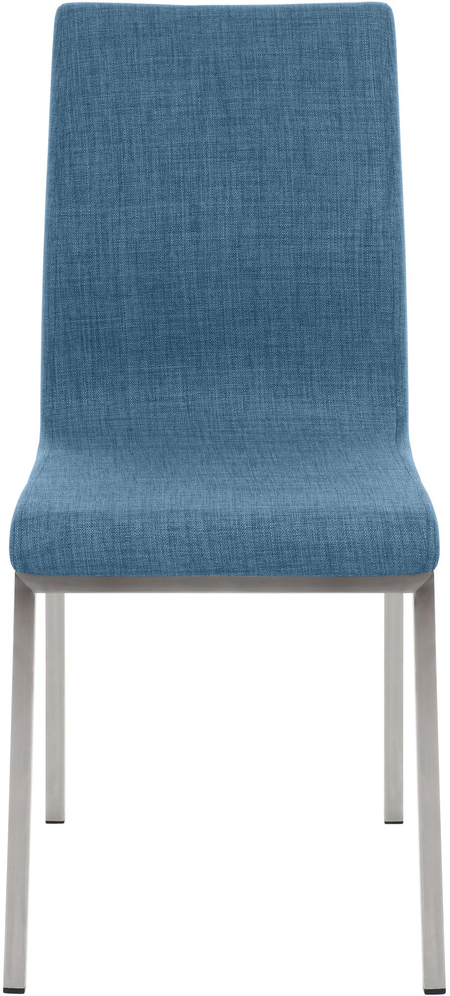 Eetkamerstoel Colmar Stof blauw blau