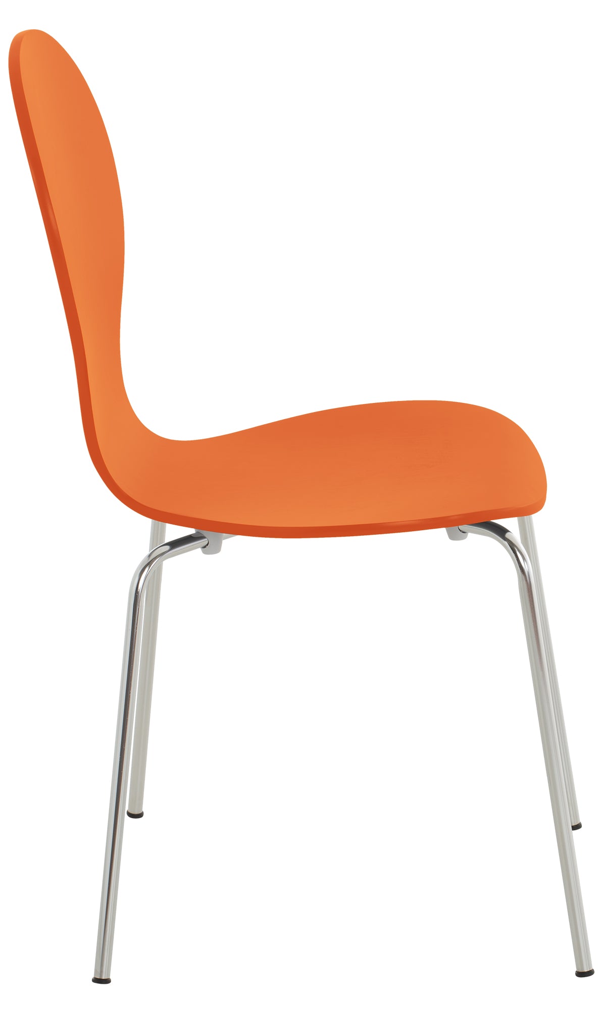 Set van 2 stapelstoelen Diego oranje orange