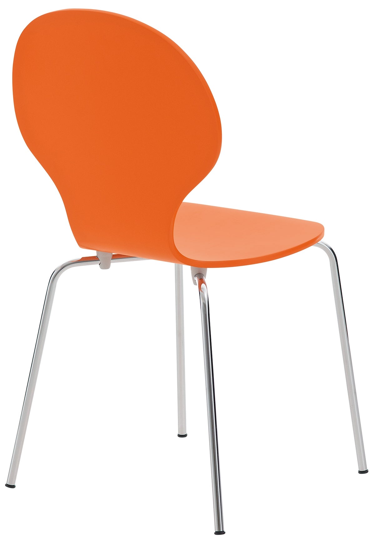 Set van 2 stapelstoelen Diego oranje orange