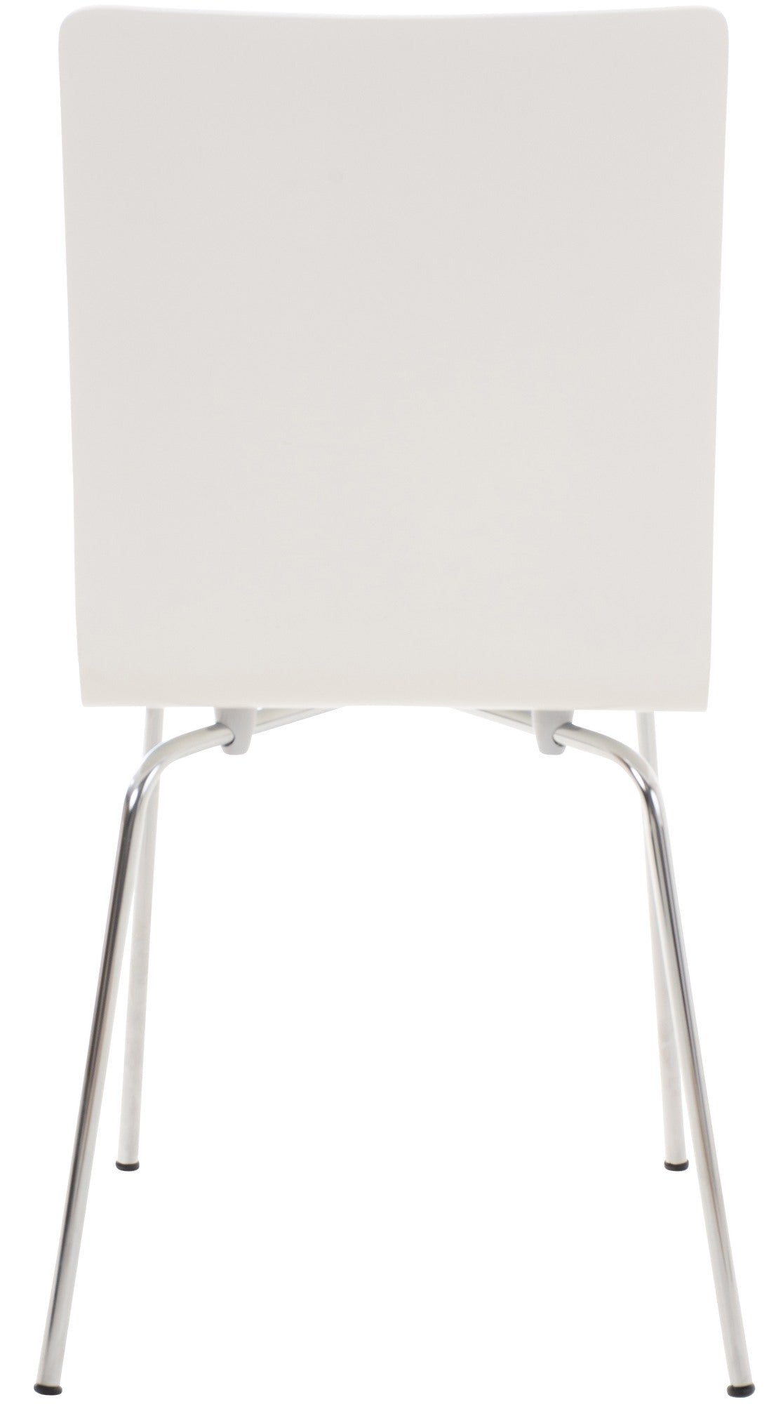 Set van 4 Pepe bezoekersstoelen wit weiß