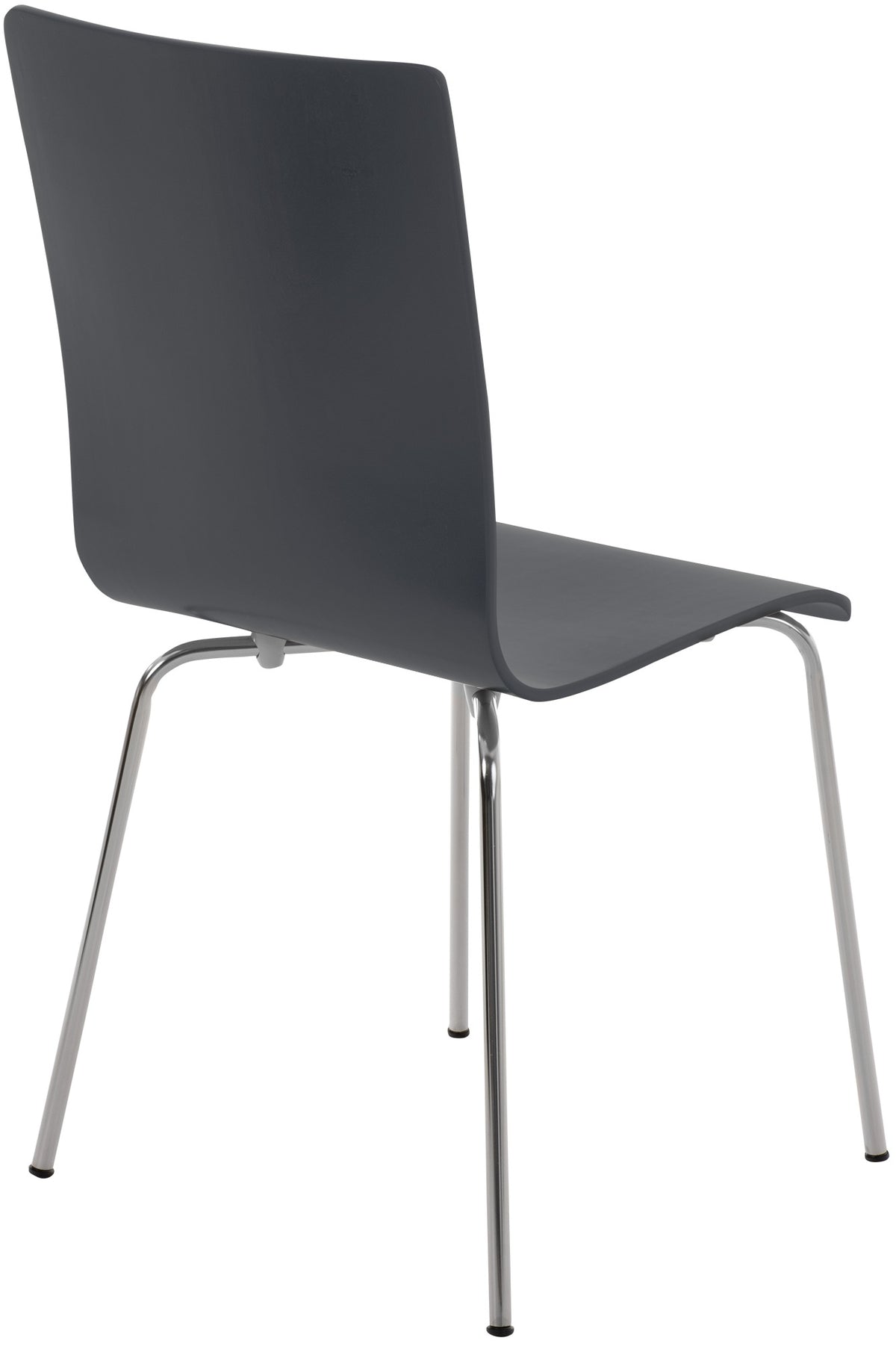 Set van 4 Pepe bezoekersstoelen grijs grau