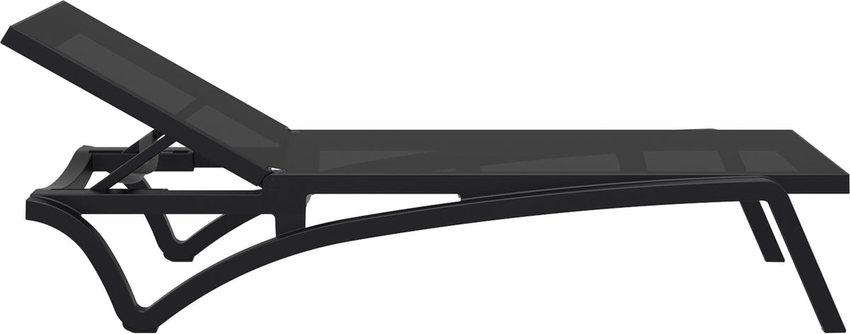 SUN LOUNGER PACIFIC zwart schwarz