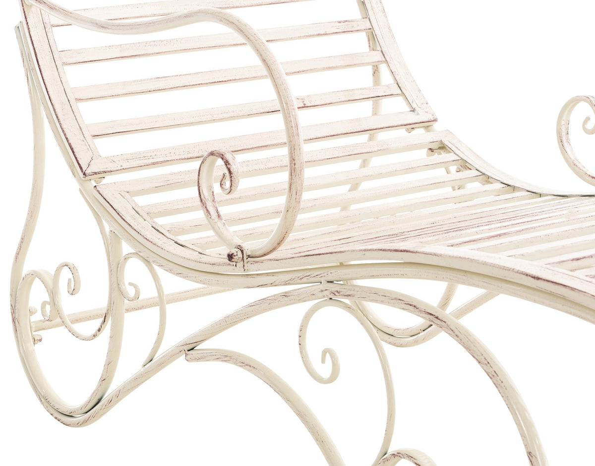 Tuinstoel Amiens antiek/creme antik-creme