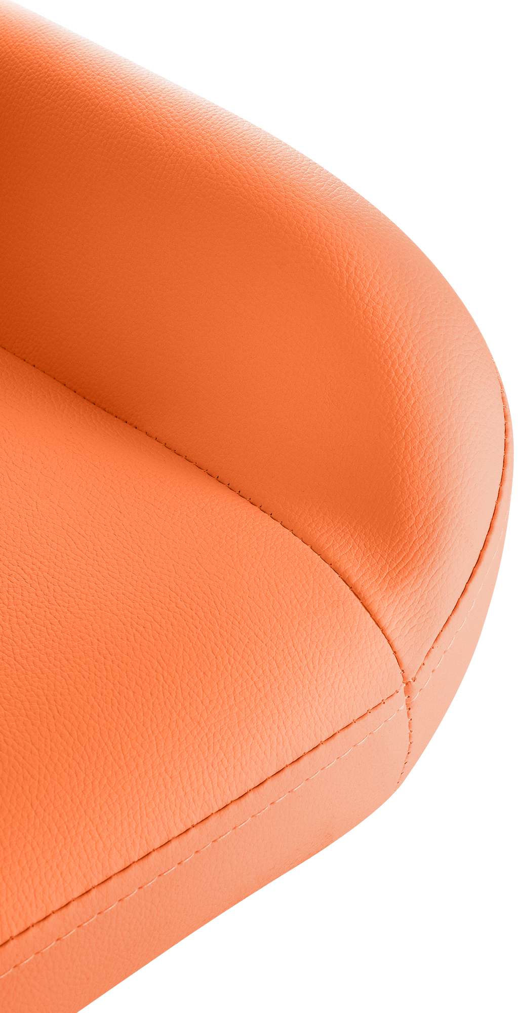 Barkruk Braga goud kunstleer oranje orange