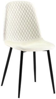 Eetkamerstoel Giverny Stof,creme creme