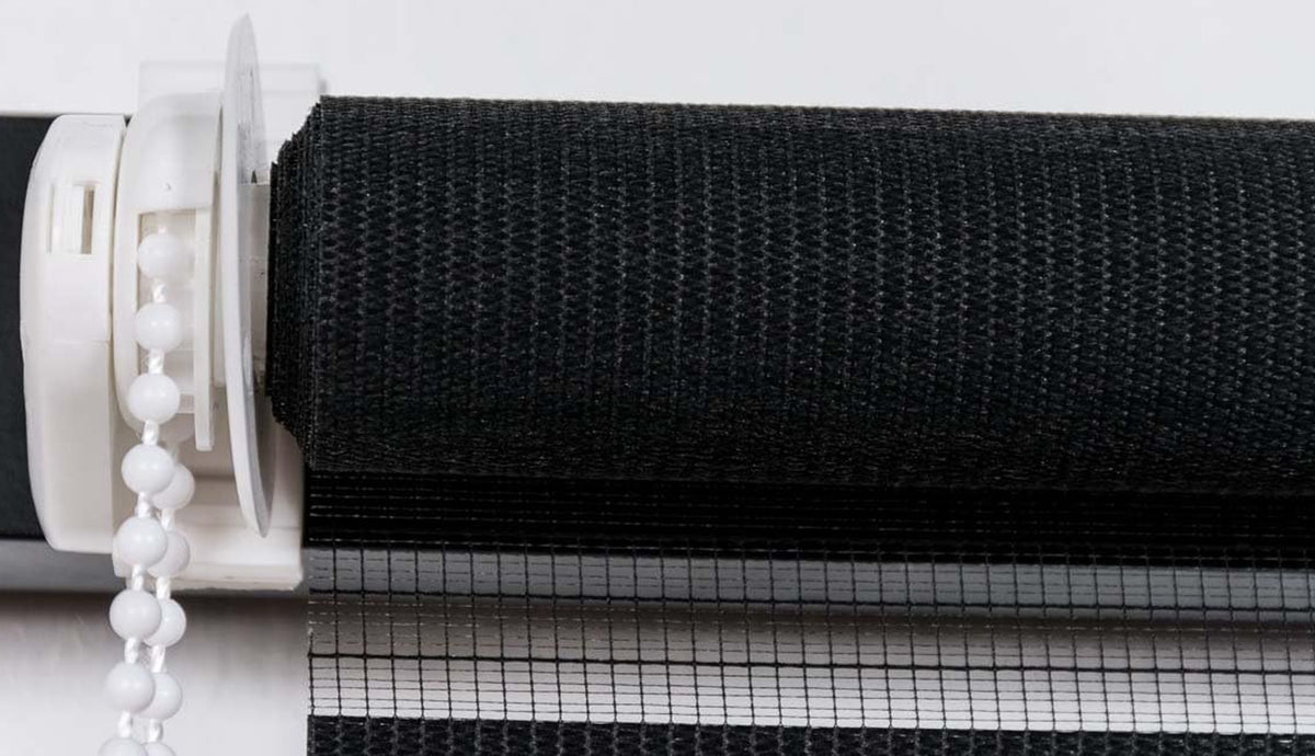 Doppelrollo 60x150 schwarz