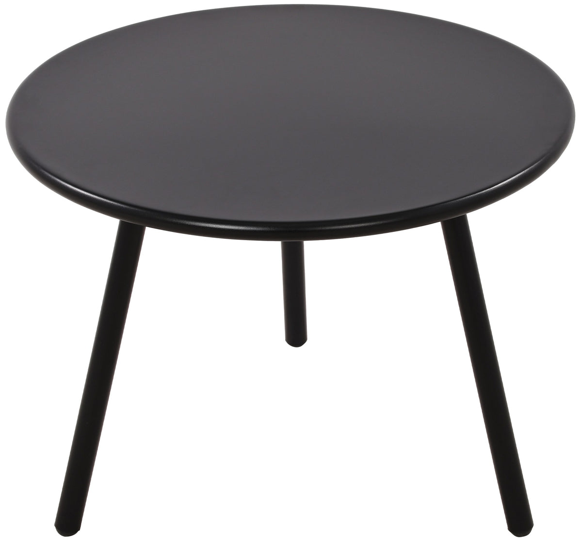 Salontafel Minot buiten zwart schwarz
