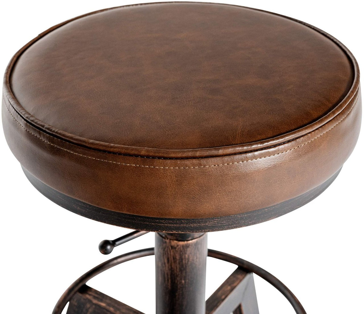 Set van 2 Hockers Destin bronzen bronze