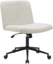 Bureaustoel Kingman creme,Stof creme