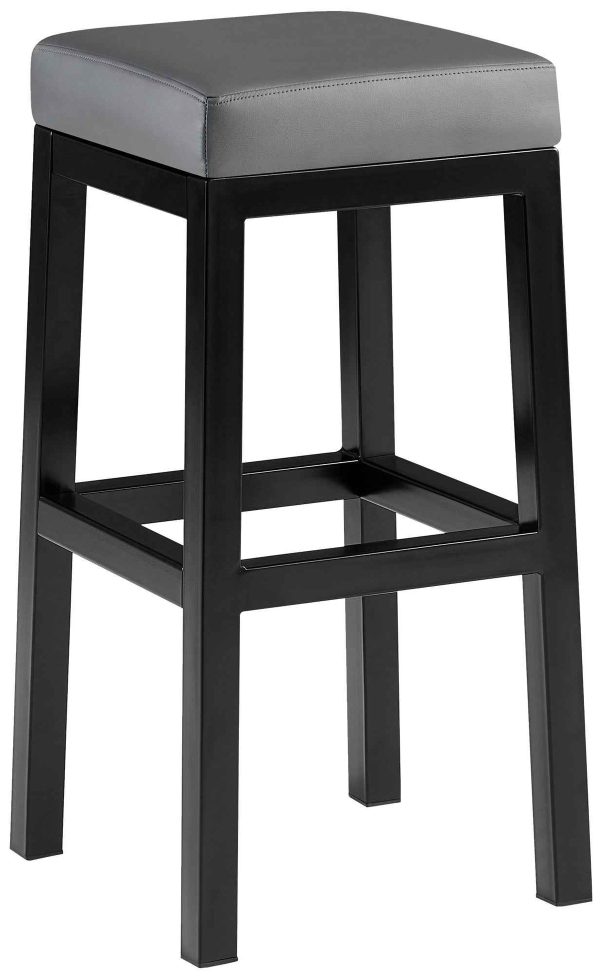 Barkruk Taylor kunstleer Zithoogte 78 cm grijs grau