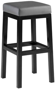 Barkruk Taylor kunstleer Zithoogte 78 cm grijs grau