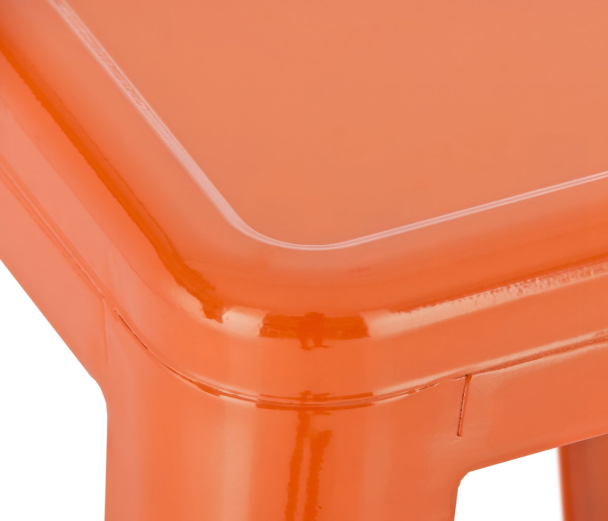 Set van 4 barkrukken Joshua oranje orange