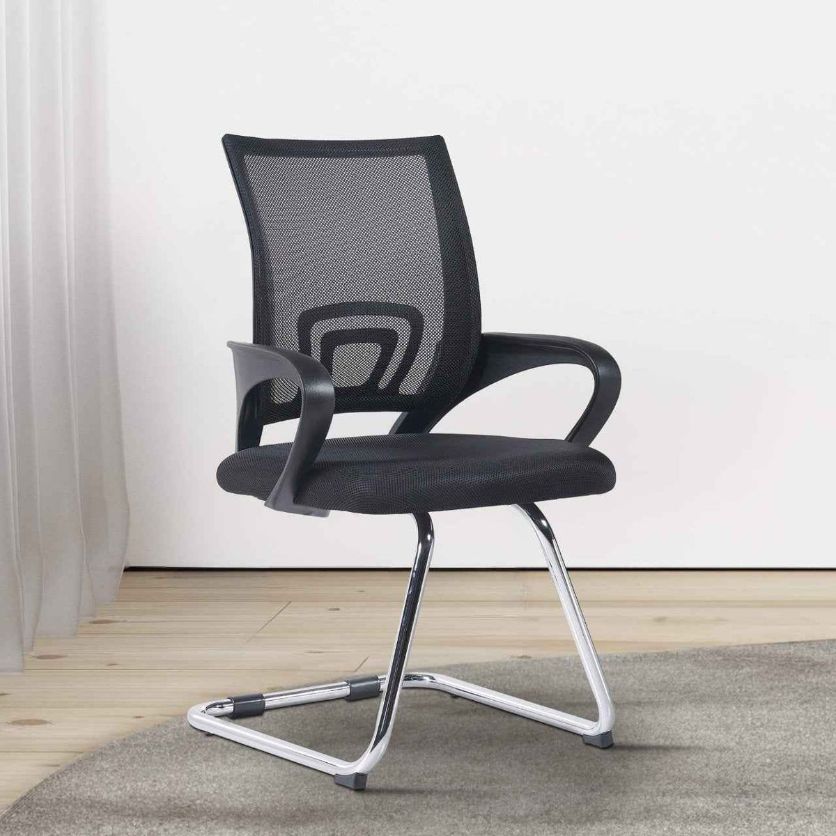 Set van 2 Eureka stoelen zwart schwarz