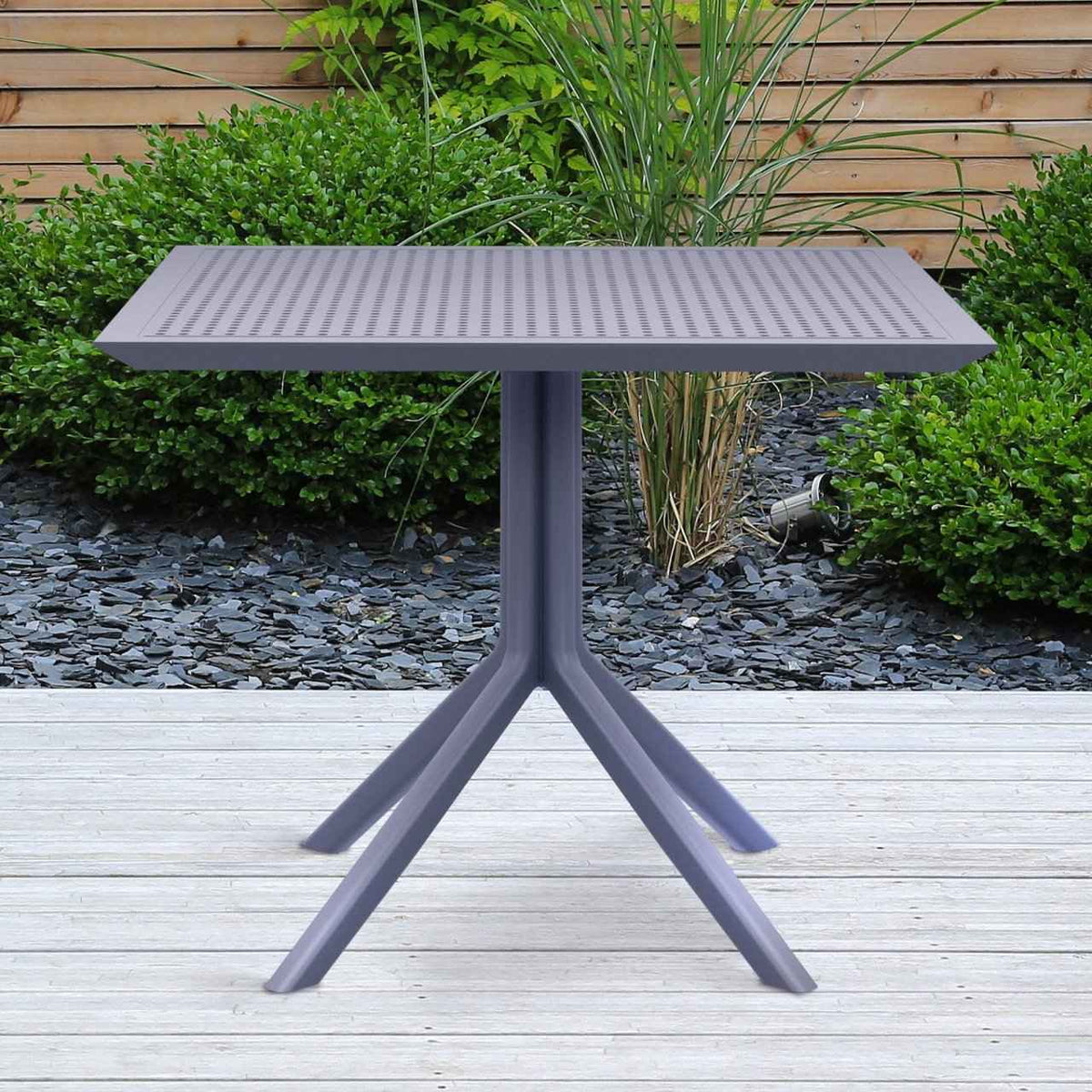Tafel Sky 80 cm donkergrijs dunkelgrau