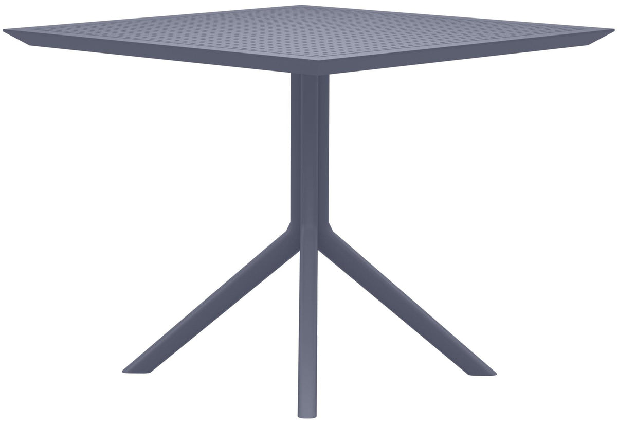 Tafel Sky 80 cm donkergrijs dunkelgrau