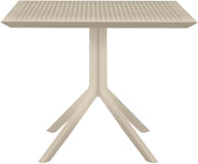 Tafel Sky 80 cm taupe taupe