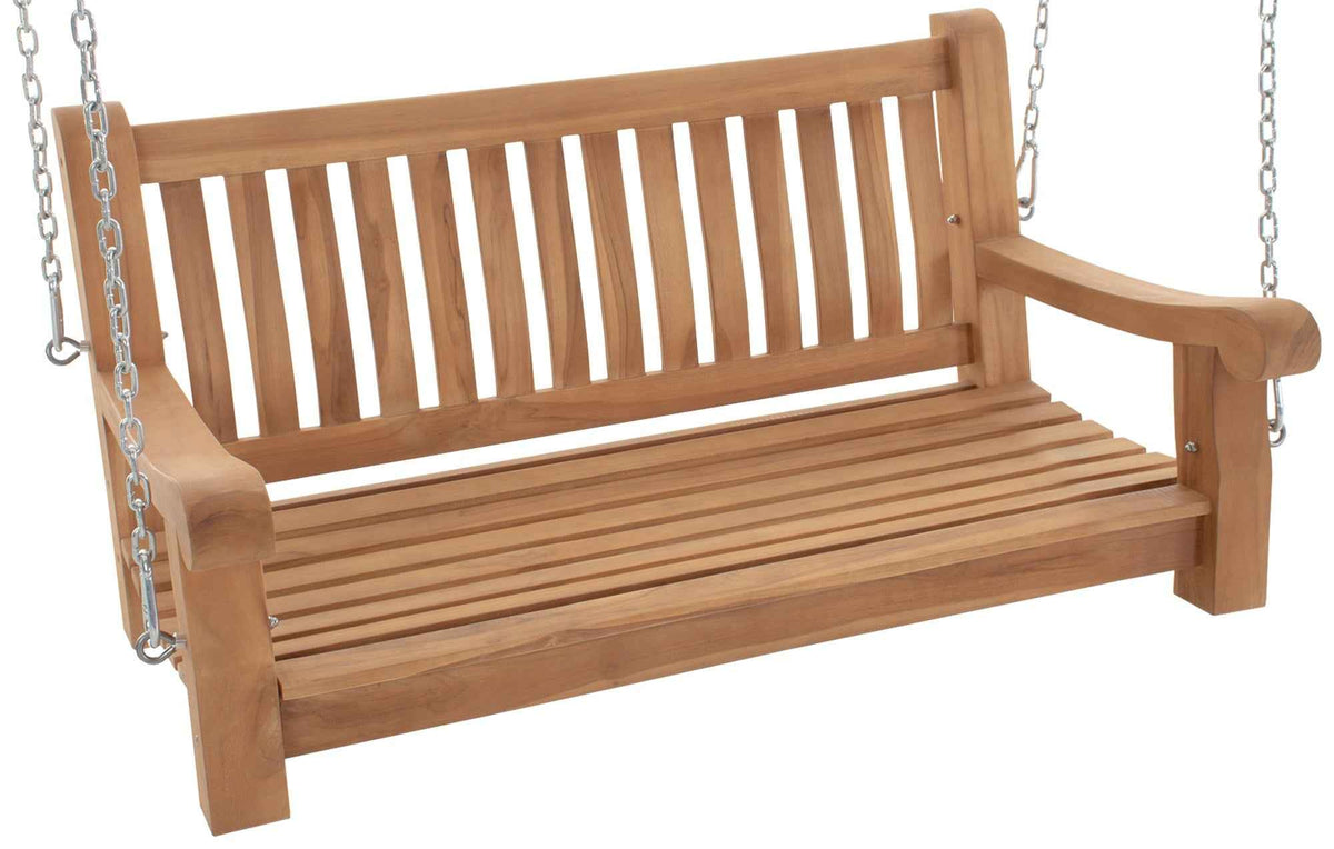 Teakhouten bank Joyce teak,120 cm teak