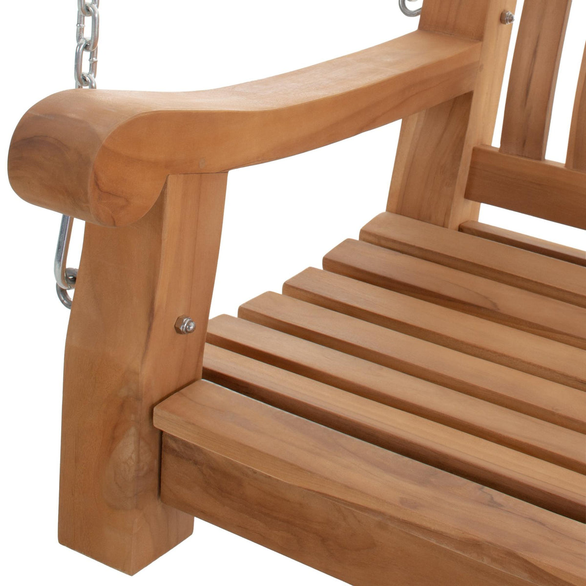 Teakhouten bank Joyce teak,120 cm teak
